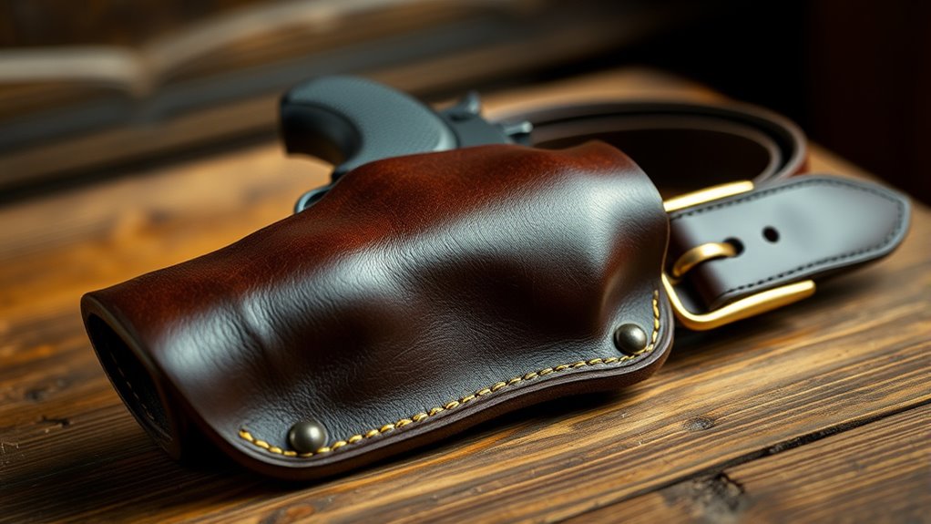 stylish functional leather holsters