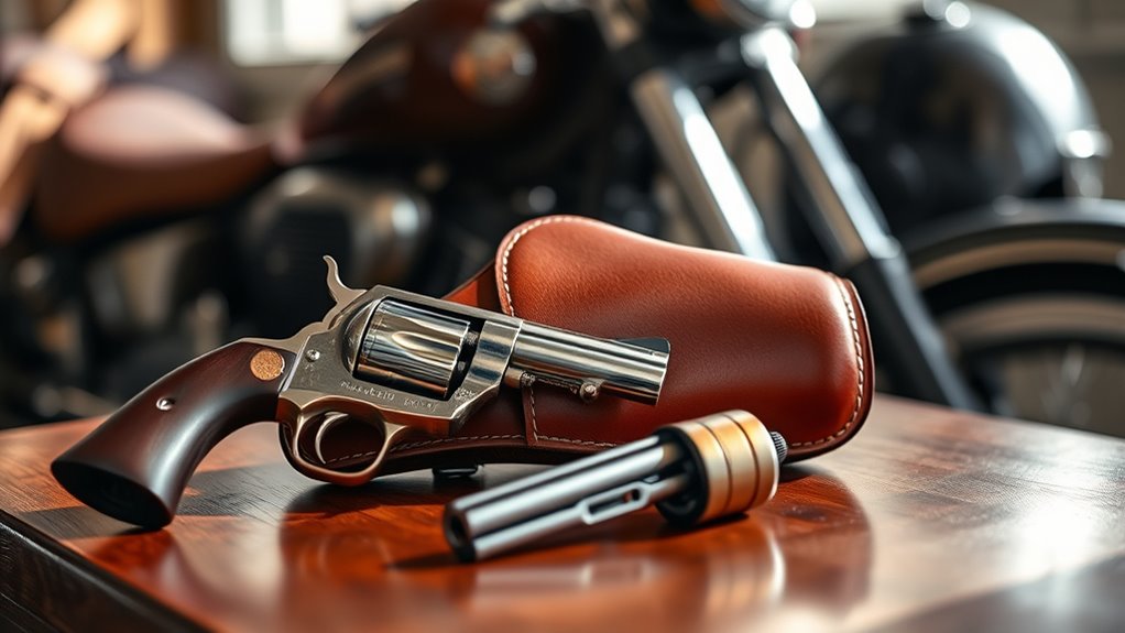 stylish functional sidecar holsters