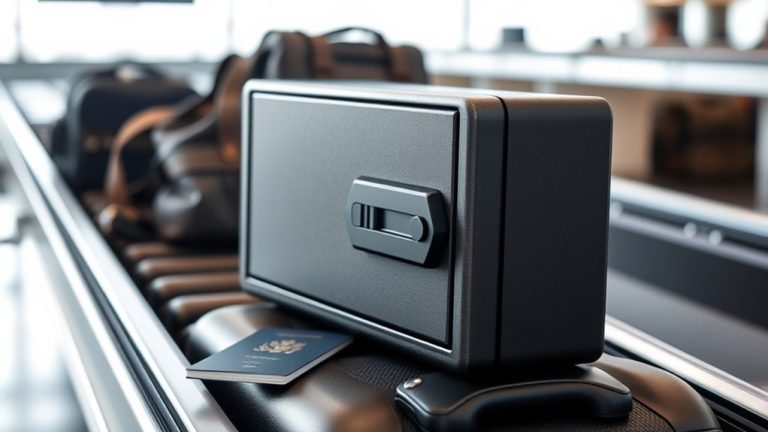 top air travel gun safes