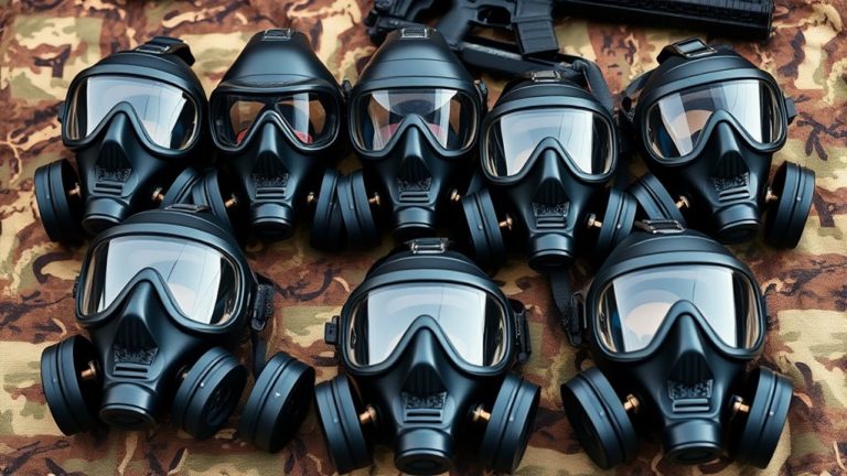 top airsoft gas masks