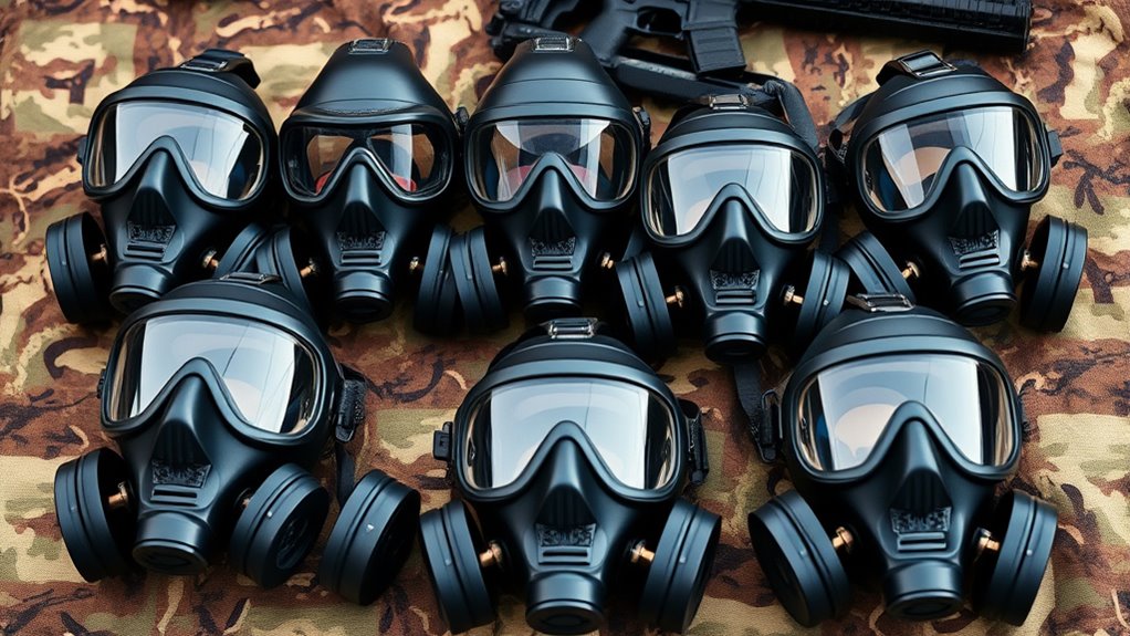 top airsoft gas masks