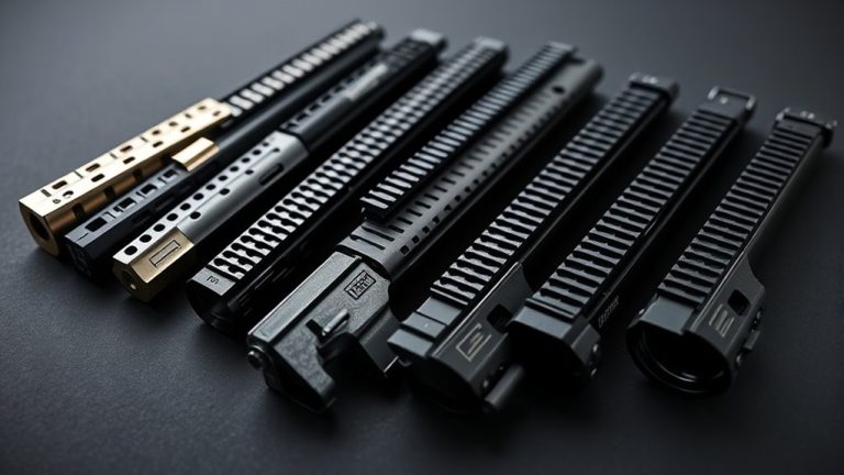 top ak gas tube rails