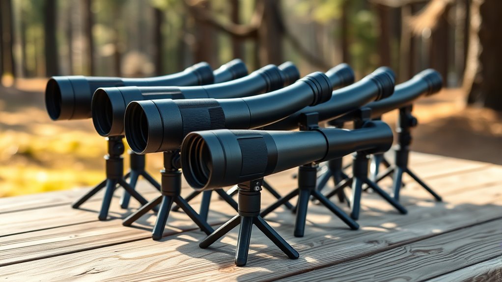 top angled spotting scopes