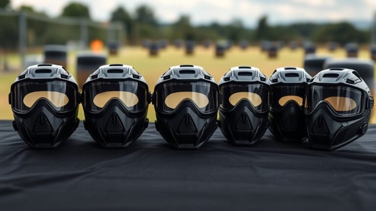 top anti fog airsoft masks