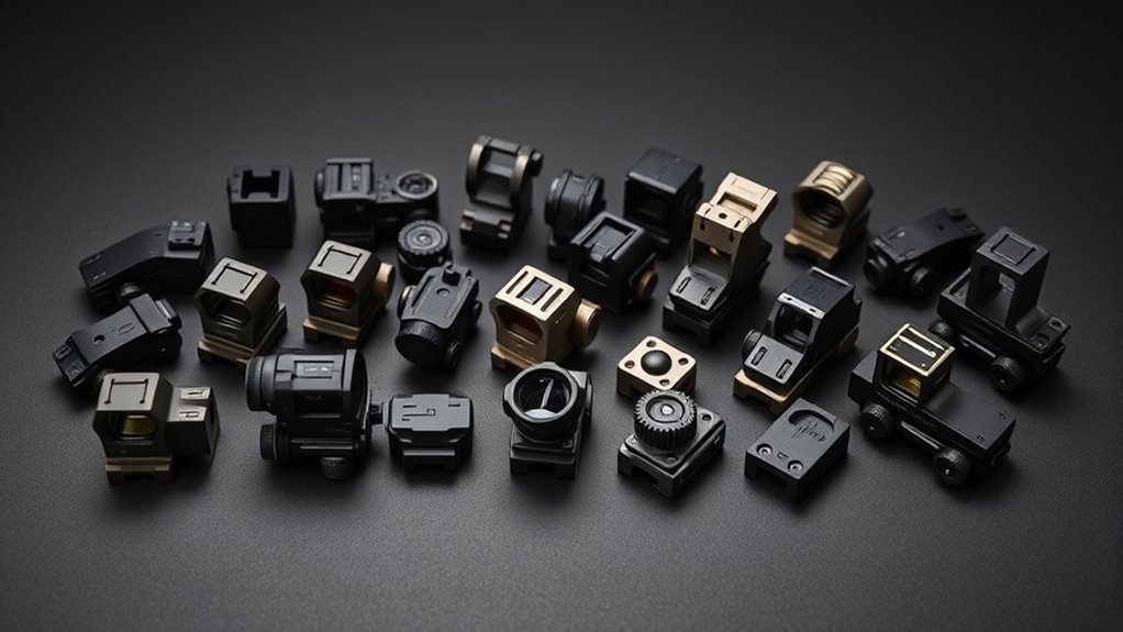top ar15 flip up sights
