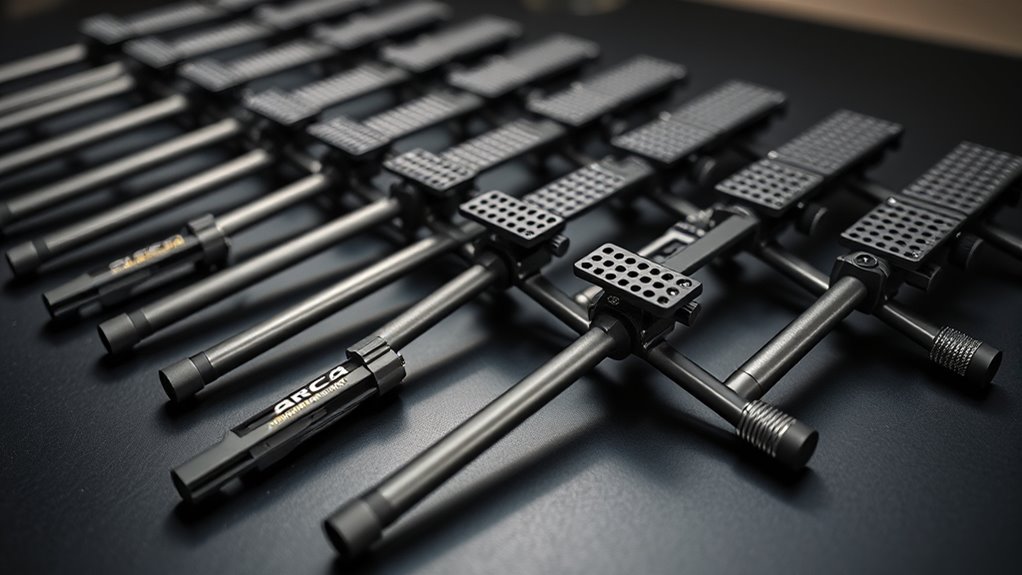top arca rail bipods