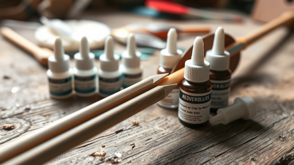 top arrow insert adhesives