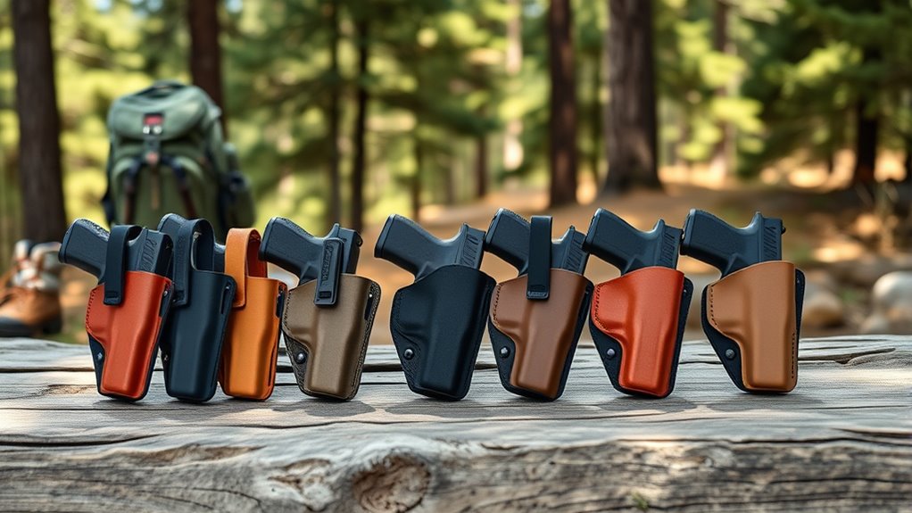 top backpacking holster options