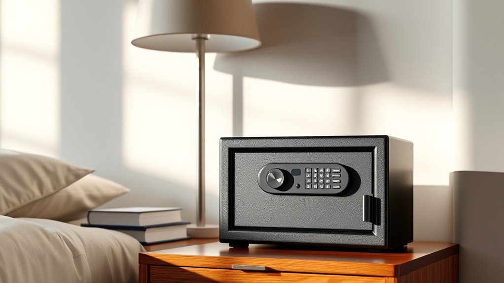 top bedside gun safes