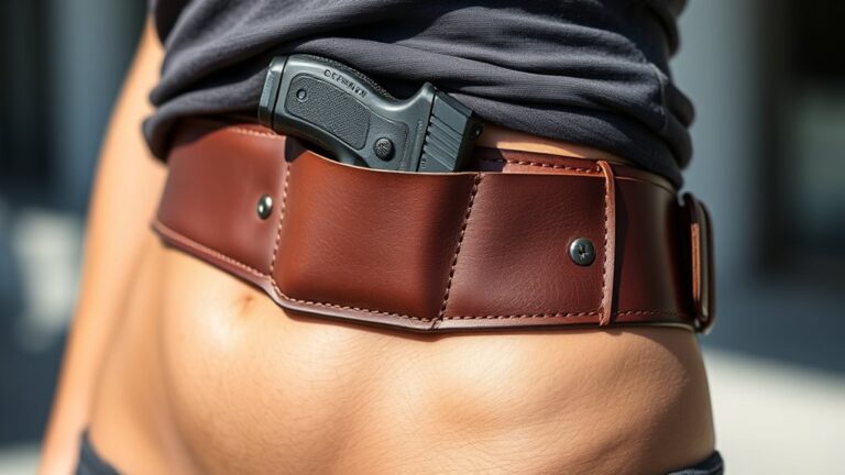 top belly band holsters