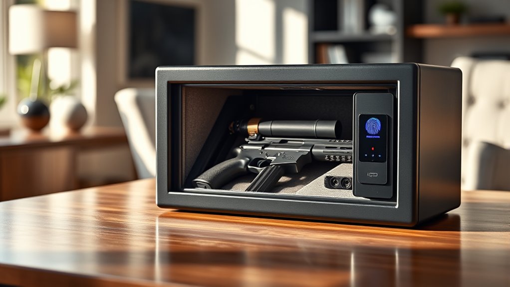 top biometric gun safes