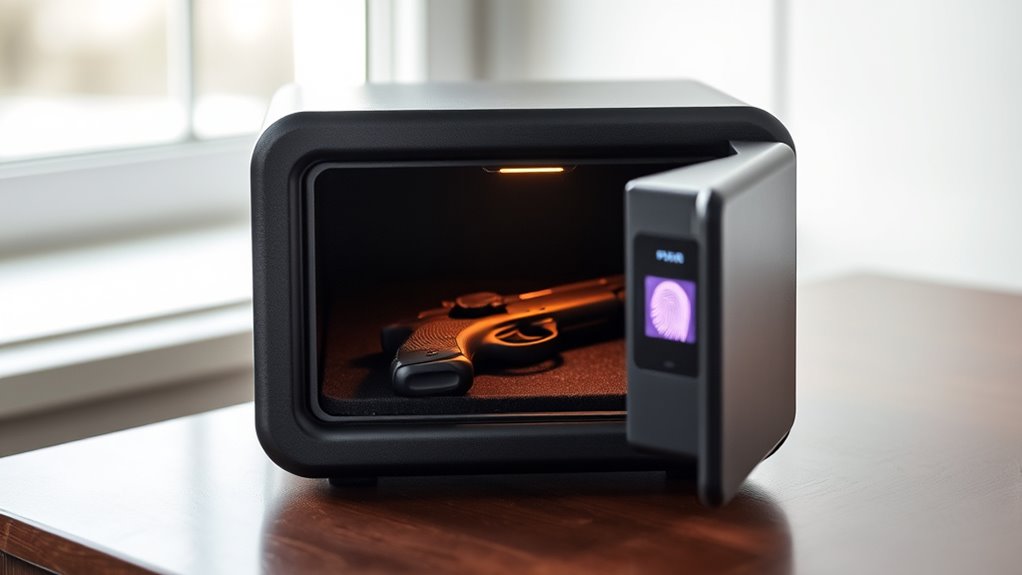 top biometrics handgun safes