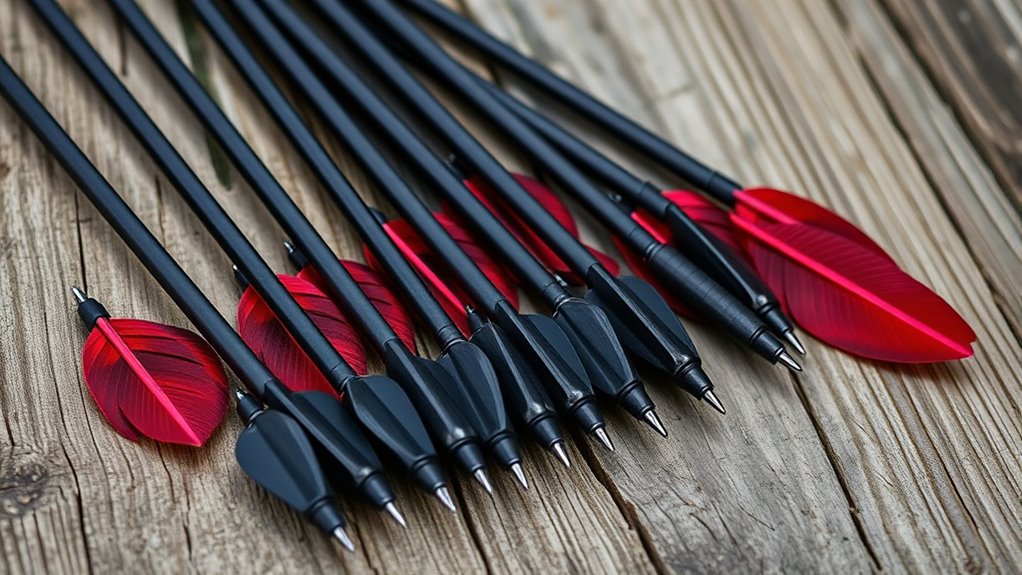 top black eagle arrows