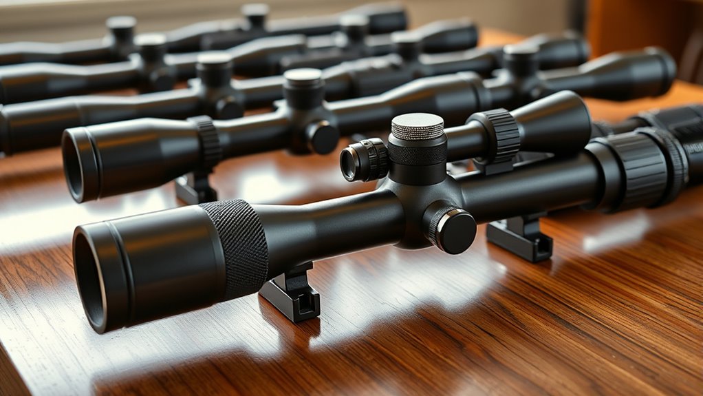 top break barrel scopes