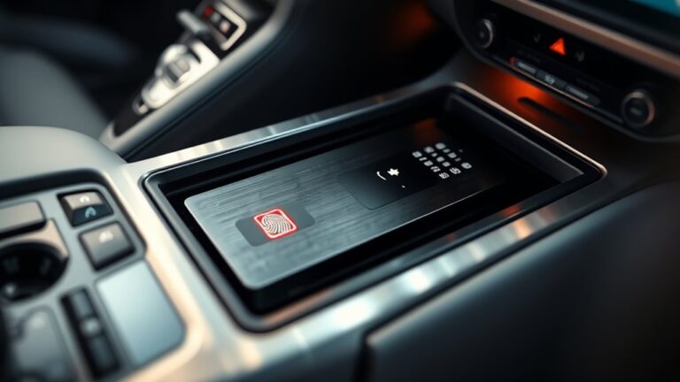 top car biometric safes