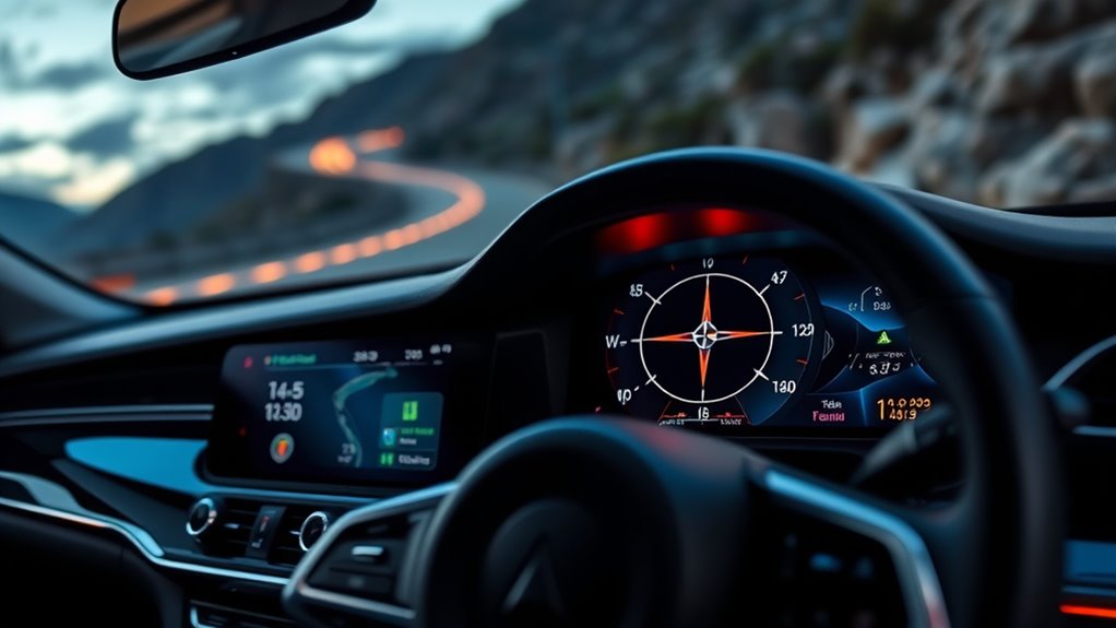 top car digital compass listings
