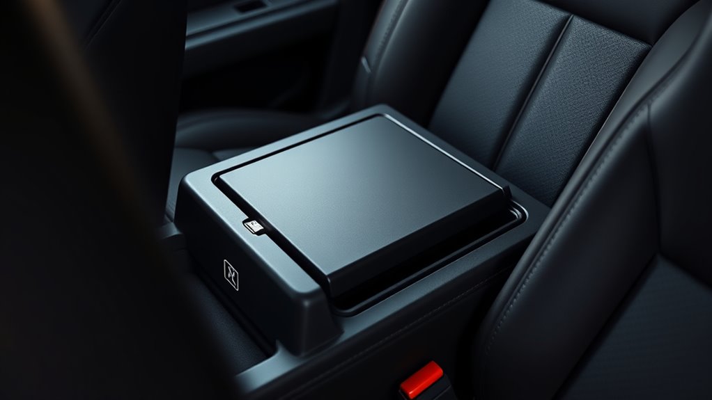 top center console safes
