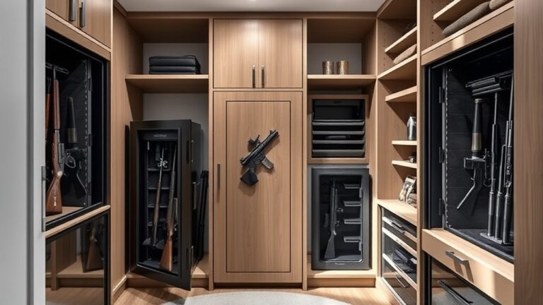 top closet gun safes