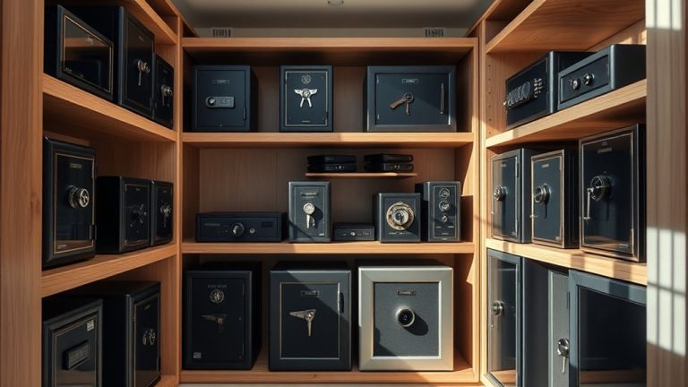 top closet gun safes