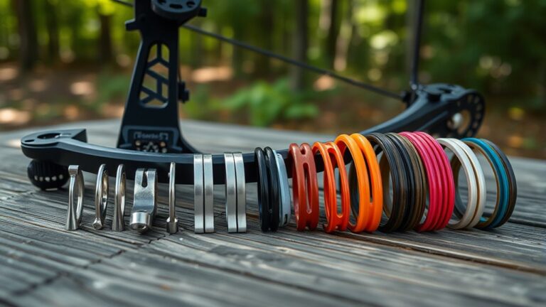top compound bow cable slides