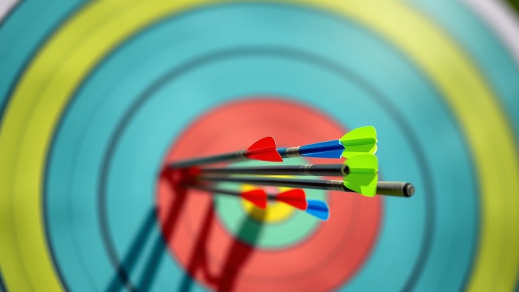 top compound bow target arrows