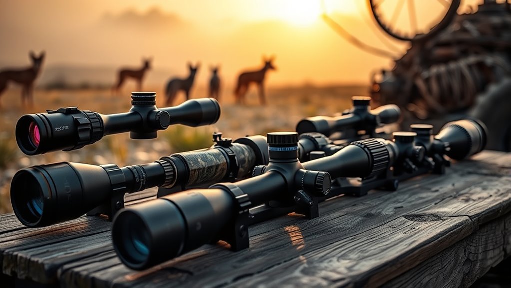 top coyote hunting scopes