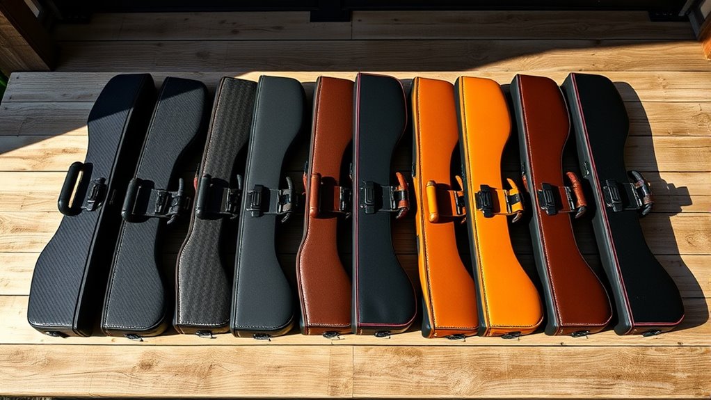 top double bow cases