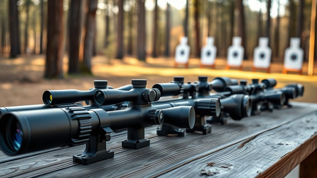 top field target scopes