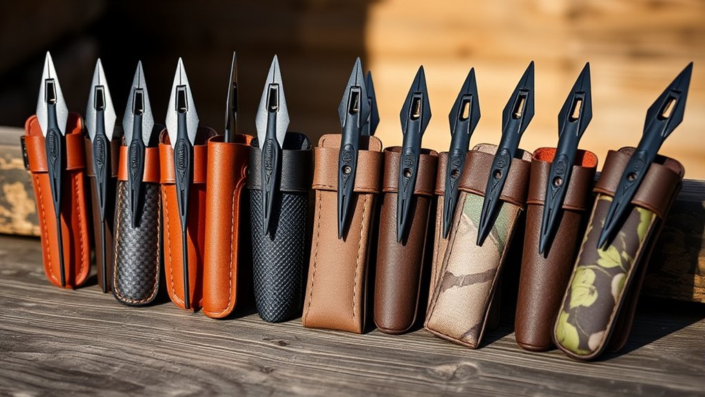 top fixed blade quivers