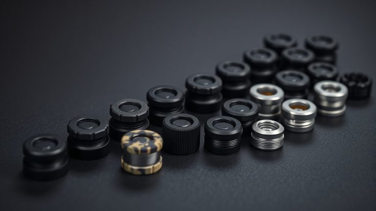top flip up scope caps