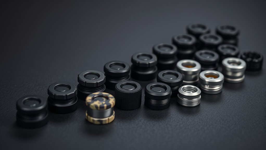 top flip up scope caps