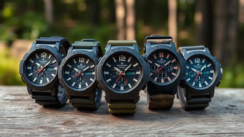 top g shock compass watches