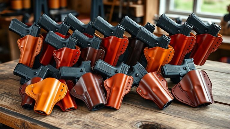 top glock 17 leather holsters