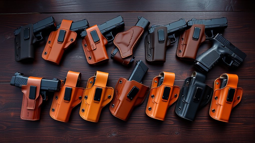 top glock 43 leather holsters