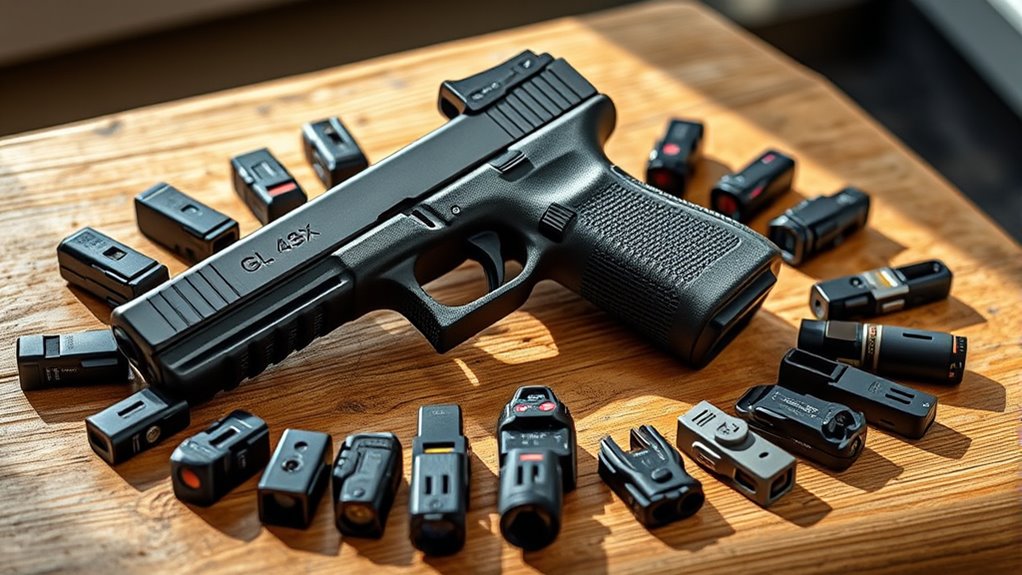top glock 43x red dots