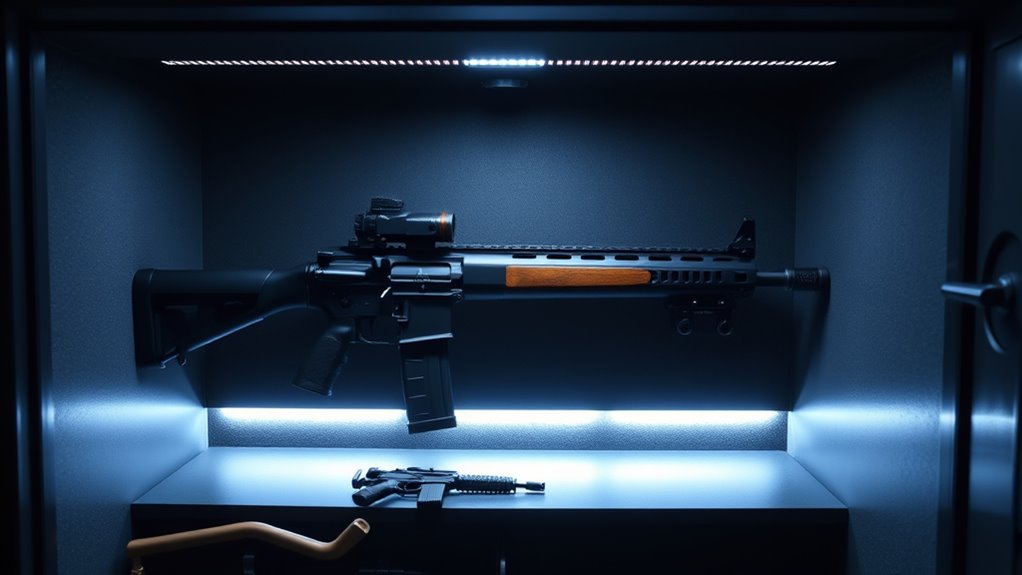top gun safe illumination options