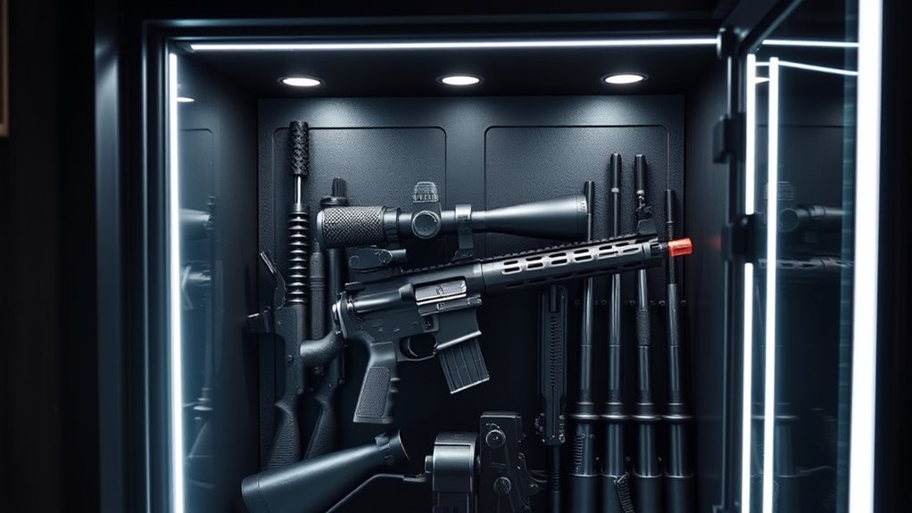 top gun safe lights