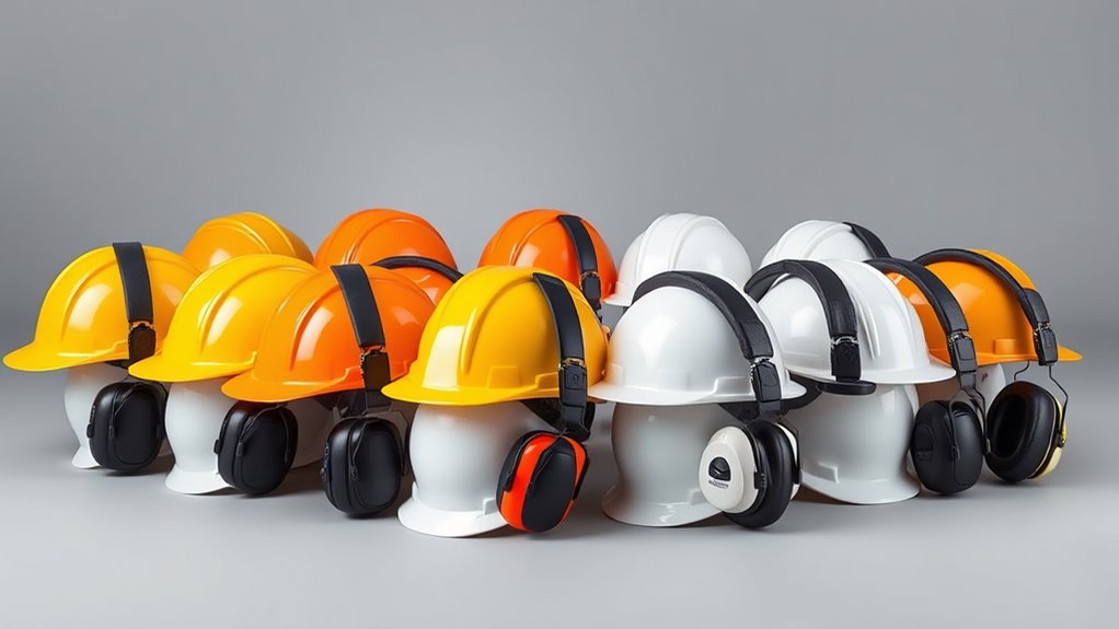 top hard hat ear muffs