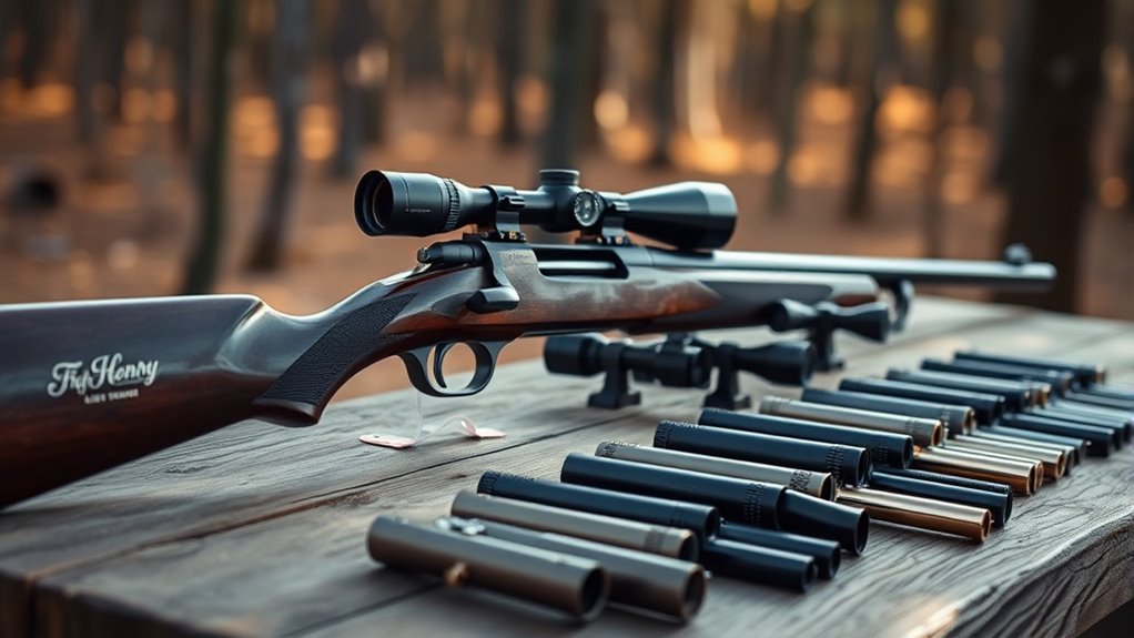 top henry lever action scopes