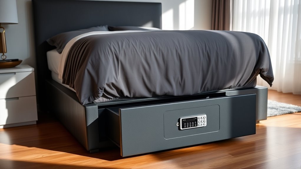 top hidden firearm storage