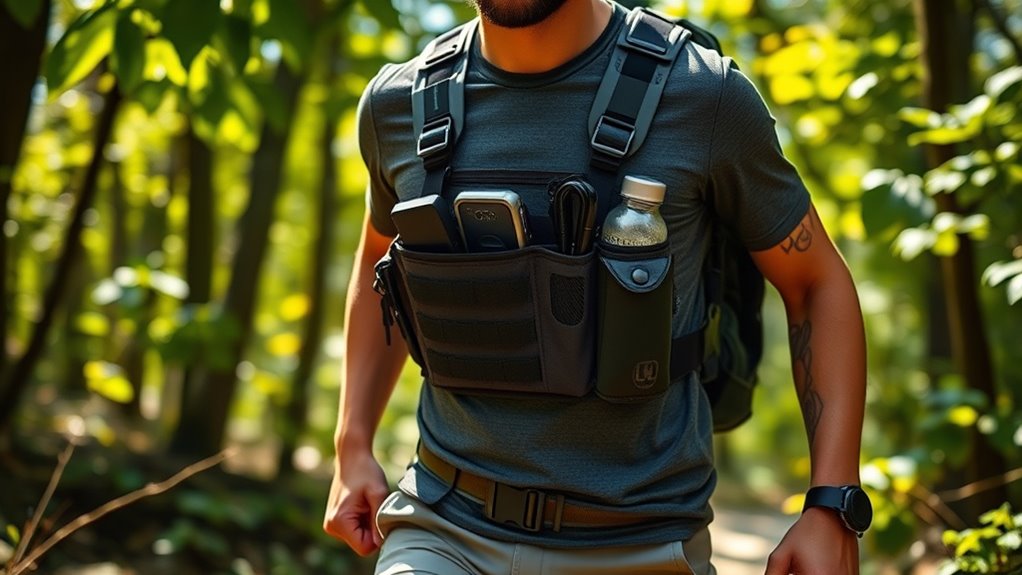 top hiking chest holsters