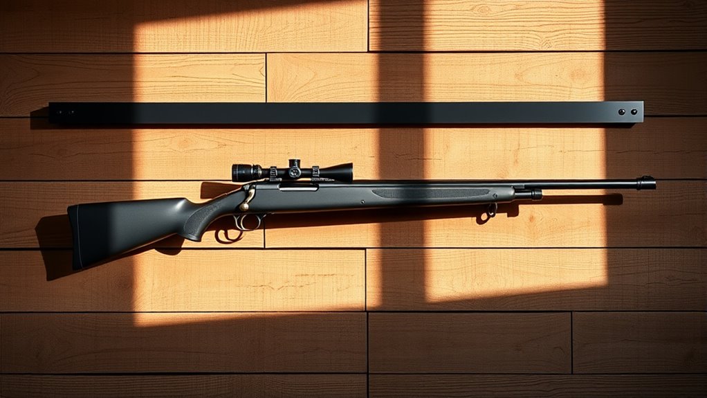 top horizontal gun racks