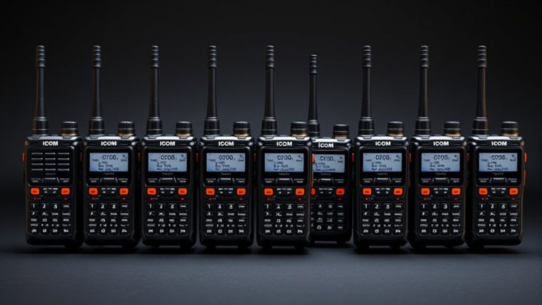 top icom handheld radios