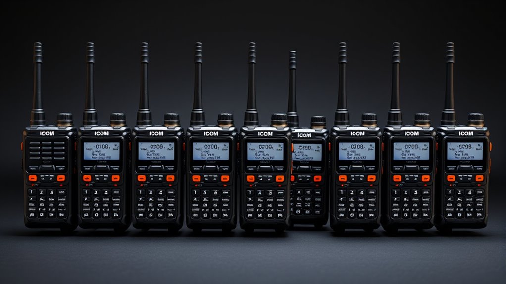 top icom handheld radios