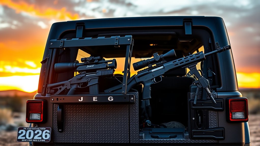 top jeep wrangler gun racks