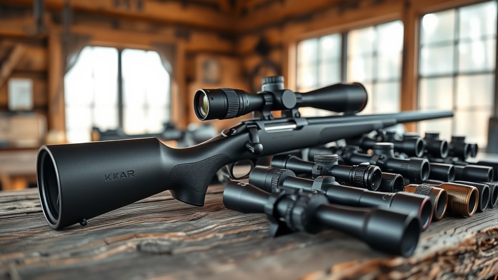 top kar rifle scopes