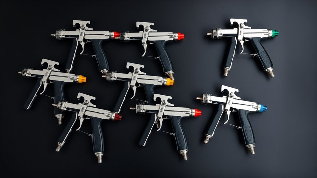 top lvlp spray gun kits