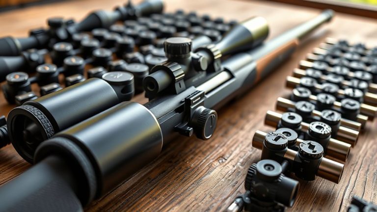 top m1a rifle scopes