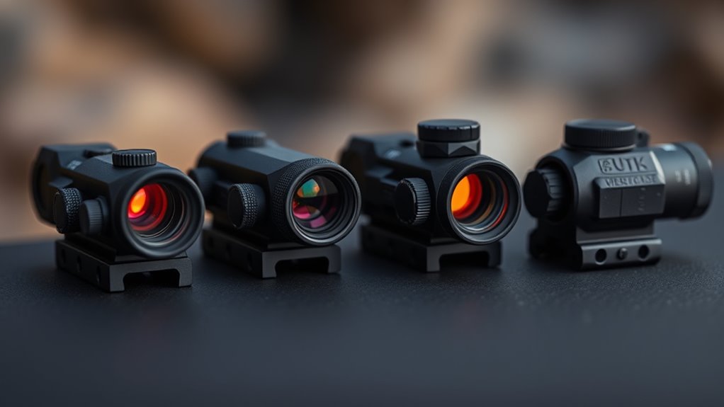 top micro red dot sights