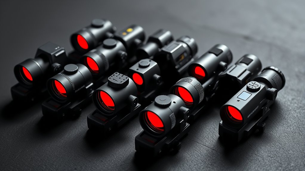 top mid range red dot sights